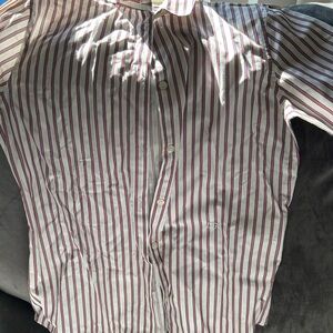 Dolce and Gabbana  Striped Button-Up Shirt